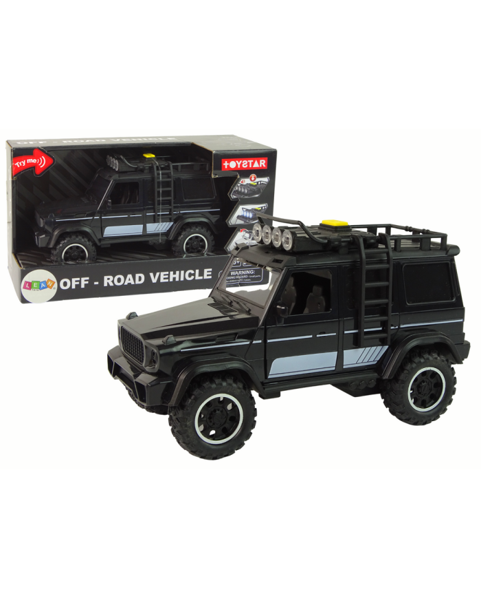 Auto Terenowe 1:14 Napęd Frykcyjny Czarne