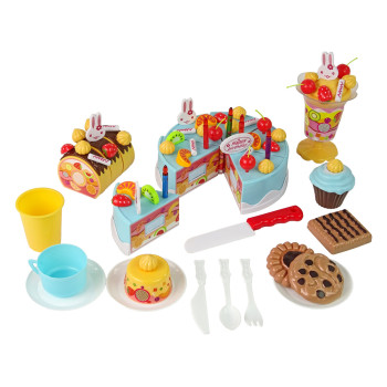 Zestaw Słodkości Tort Ciastka Na Rzepy Dekoracje DIY
