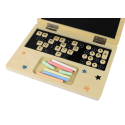 Tablica Drewniana Laptop Kreda
