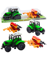Zestaw Traktor Ciągnik Rolniczy z Siewnikiem Maszyna Rolnicza