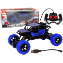 Auto Zdalnie Sterowane Terenowe R/C 1:18 Niebieskie