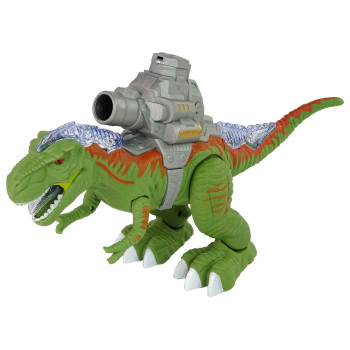 Dinozaur z Katapultą Chodzi Strzela Zielony