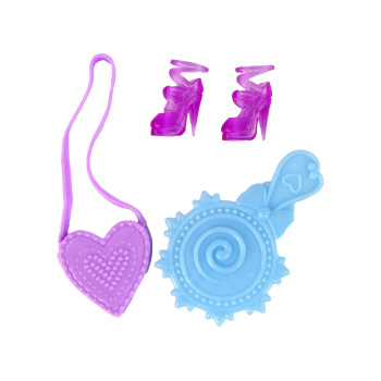 Lalka Długie Włosy Malowanie Sukienki