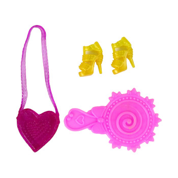 Lalka Długie Włosy Malowanie Sukienki