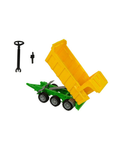 Traktor Wywrotka Żółta Ciągnik 50 cm