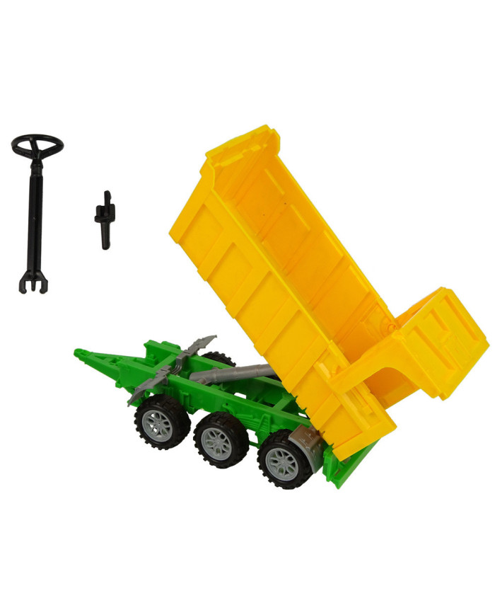 Traktor Wywrotka Żółta Ciągnik 50 cm