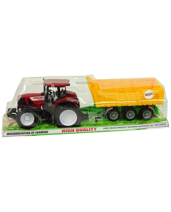 Traktor Wywrotka Żółta Ciągnik 50 cm