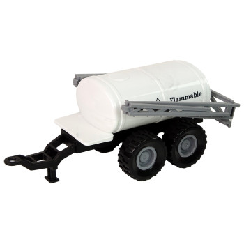 Zestaw Traktor z Maszynami Przyczepa Cysterna Dźwięki LED