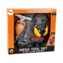 Zestaw Majsterkowicza Narzędzia Młot Pneumatyczny Okulary