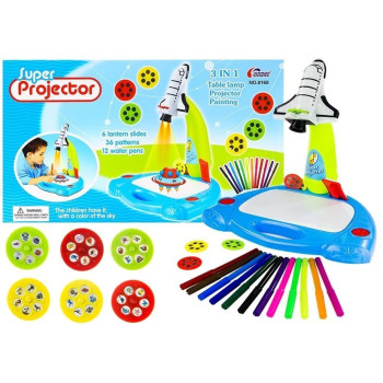 Projektor Rzutnik Rakieta Do Malowania 36 Obrazków
