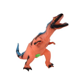 Duża Figurka Dinozaur Tyranozaur Dźwięk 41 cm Niebieski lub Pomarańczowy