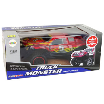 Auto Zdalnie Sterowane R/C 1:12 20 km/h Czerwone