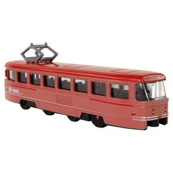 Pociąg Napęd Frykcyjny Dźwięki Metalowy Czerwony