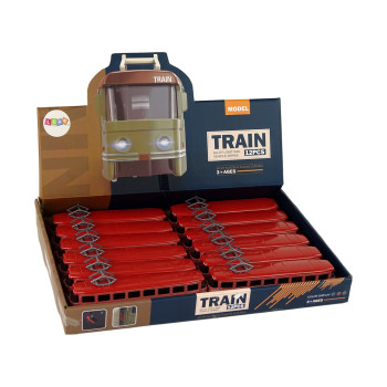 Pociąg Napęd Frykcyjny Dźwięki Metalowy Czerwony