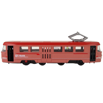 Pociąg Napęd Frykcyjny Dźwięki Metalowy Czerwony