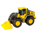 Zestaw Pojazdów Budowlanych 3 Modele Żółte