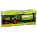 Traktor z Przyczepą Duże Koła Zielony Farma