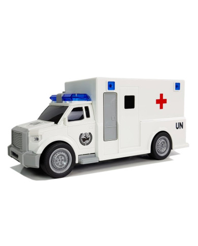 Auto Ambulans z napędem Karetka Pogotowia 1:20 z dźwiękiem