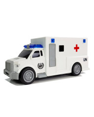 Auto Ambulans z napędem Karetka Pogotowia 1:20 z dźwiękiem
