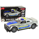 Auto Policja 1:14 Światła Dźwięki Srebrne