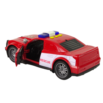 Auto Straż Pożarna 1:14 Światła Dźwięki Czerwone