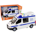 Radiowóz Auto Policyjne Napęd Frykcyjny Dźwięki Światło