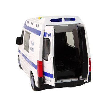 Radiowóz Auto Policyjne Napęd Frykcyjny Dźwięki Światło