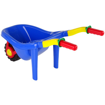 Duża Kolorowa Taczka Ogrodowa Niebieska