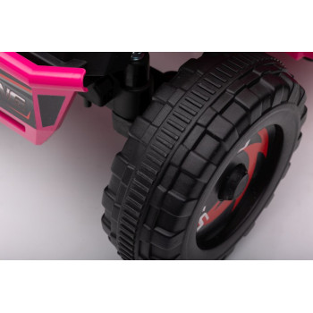 Quad Na Akumulator XMX630T Różowy Z Przyczepą