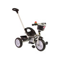 Rower Trójkołowy PRO100 Czarny Koszyk Koła EVA