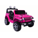 Pojazd Na Akumulator FT-938  Różowy Lakierowany 4x4
