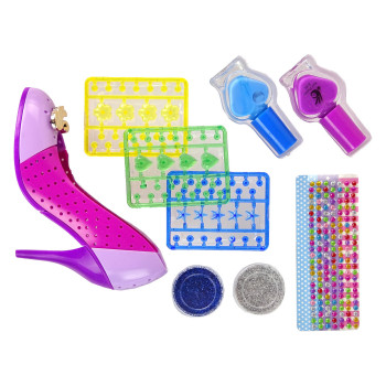 Zestaw do Paznokci i Biżuterii Kolorowy