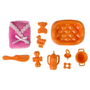 Lalka Dla Dzieci W Ciąży Długie Włosy Akcesoria