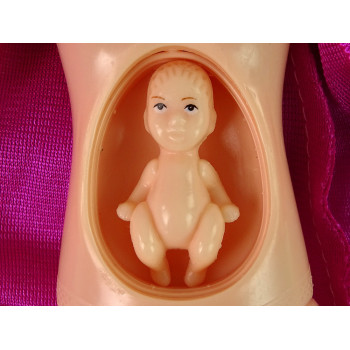 Lalka Dla Dzieci W Ciąży Długie Włosy Akcesoria