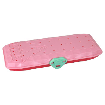 Zestaw do Robienia Bransoletek Pudełko Różowe