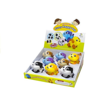 Zabawka Nakręcana Piesek Rusza Ogonkiem Kolory