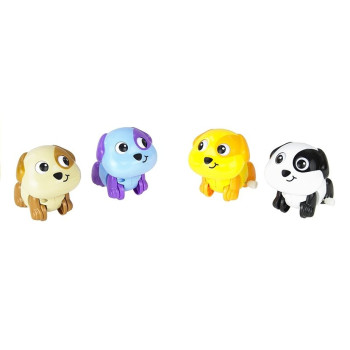 Zabawka Nakręcana Piesek Rusza Ogonkiem Kolory