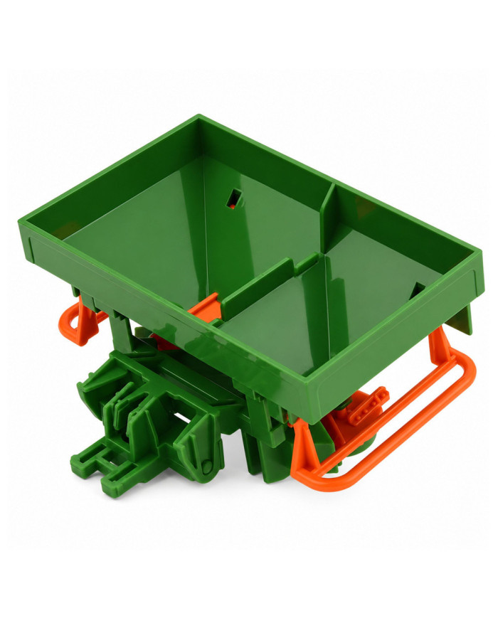 Traktor Rolniczy Farmerski z Siewnikiem Gumowe Koła Maszyna Rolnicza 1:24