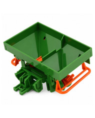 Traktor Rolniczy Farmerski z Siewnikiem Gumowe Koła Maszyna Rolnicza 1:24