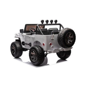 Auto Na Akumulator JH-102 Białe 4x4