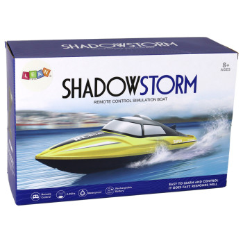 Motorówka R/C 2,4G Żółta