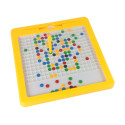 Tablica Magnetyczna 100 Koralików Żółta