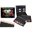 Zestaw Do Rysowania Kredki W Pudełku 74 ele. XXL