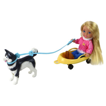Lalka Dla Dzieci Anlily Łyżwy Pies Sporty Zimowe
