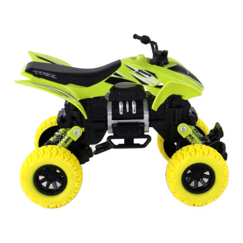 Pojazd Terenowy Pchacz Quad XC Gumowe Koła Zielony