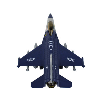 Model Samolotu Z Napędem Frykcyjnym Granatowy lub Szary