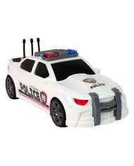 Auto Sportowe Otwierany Bagażnik Policja Światła Dźwięki Biały 1:16