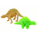 Duże Jajo Dinozaura 2 Figurki Jajko Dinozaury 9 cm