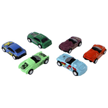 Zestaw Pojazdów Napęd Frykcyjny W Skrzynce Metal 6 ele