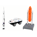 Zestaw Figurek Kosmos Ciężarówka Rakieta 15 El.